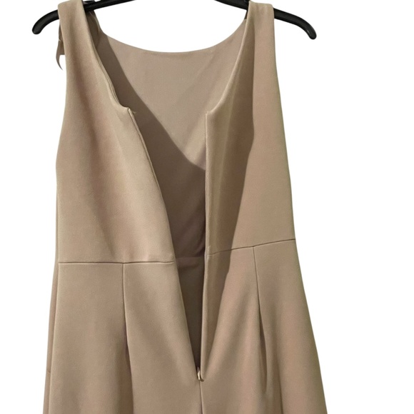 Betsy & Adam Sleeveless Ruffle Detail Dress Mauve Blush Size 8P - Picture 8 of 15